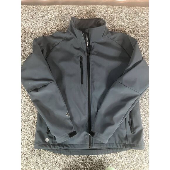 Men's StormTech Performance Grey Soft Shell Jacket Size L - Picture 1 of 8